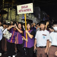Kegiatan Prosesi atau Waisak Bersama | SMP & SMK Metta Maitreya